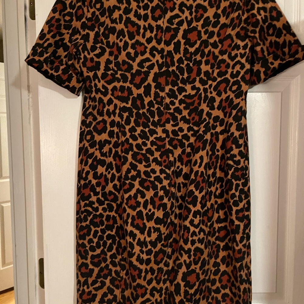 J Crew cheetah Dress